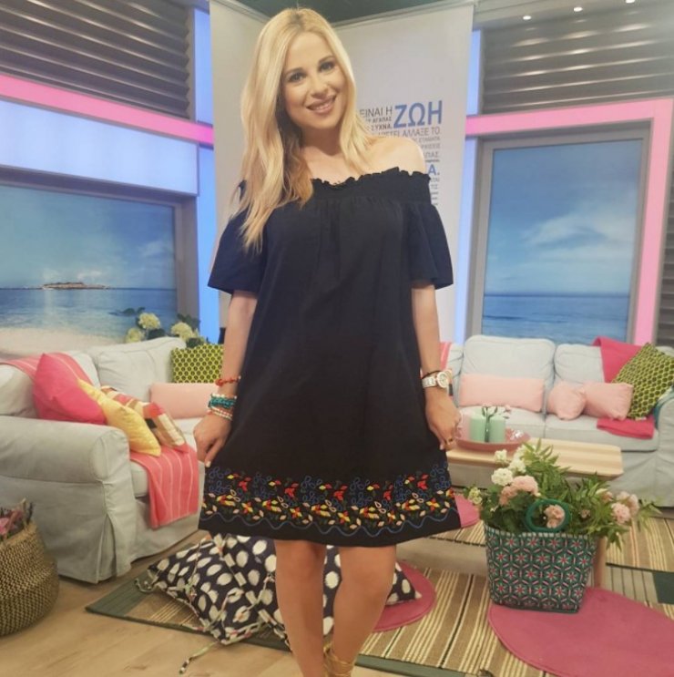 Χριστιάνα Αριστοτέλους: Δείτε τι λιγουρεύτηκε στον αέρα της εκπομπής της