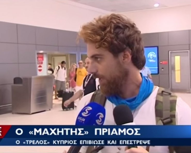 Μάριος Πρίαμος: Και πάλι στο "Survivor" ο παίκτης από την Κύπρο 