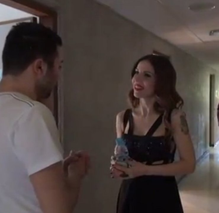 Ευρυδίκη: Την πετύχαμε στις πρόβες για τα βραβεία «Madame Figaro Γυναίκες της Χρονιάς 2013»