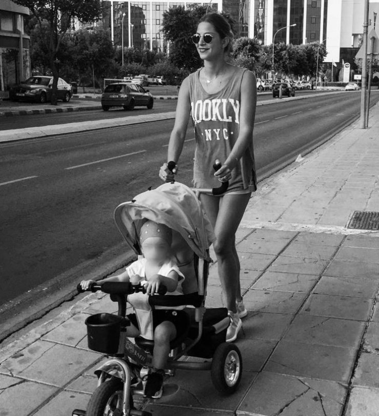 Το πιο γλυκό βίντεο της Κωνσταντίνας Ευριπίδου με την Αριάδνη