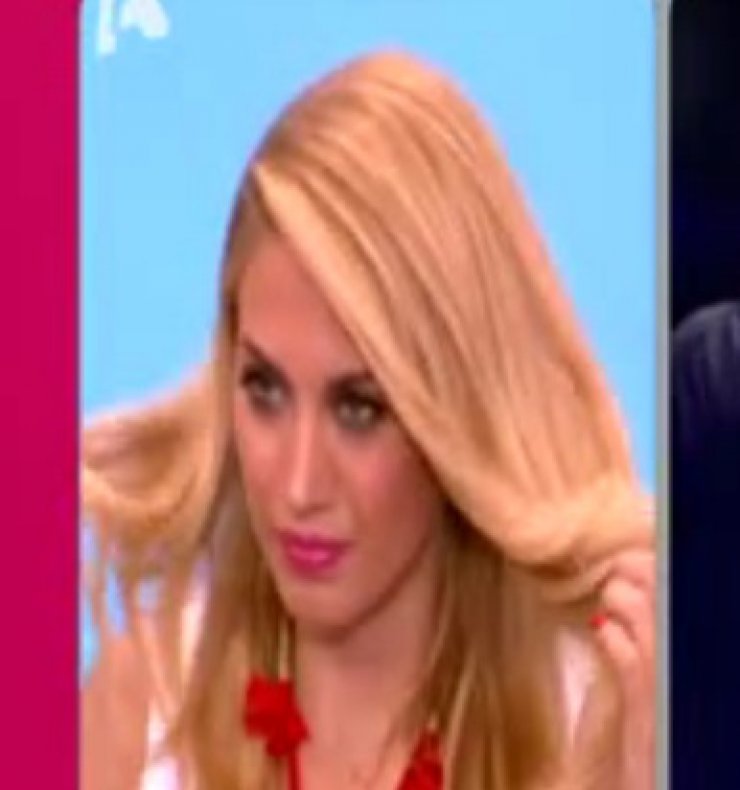 Η ενόχληση της Κωνσταντίνας Σπυροπούλου στον αέρα της εκπομπής "Μες την καλή χαρά" [ βίντεο]