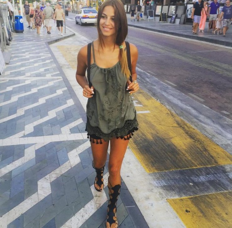 Κωνσταντίνα Ευριπίδου: Δείτε την στην πρώτη φωτογραφία με φουσκωμένη την κοιλίτσα