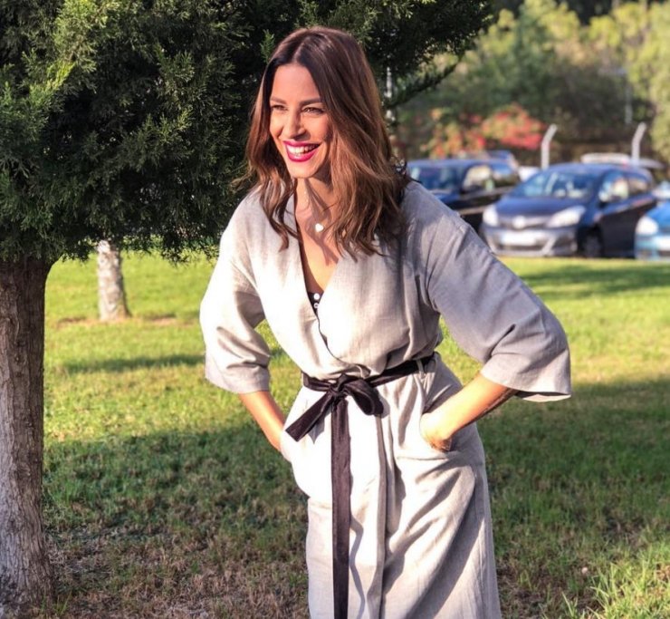 Η Κωνσταντίνα Ευριπίδου φόρεσε την τελευταία τάση της μόδας στις μπότες