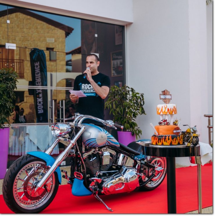 Με πέντε αστέρια και μια ειδικά σχεδιασμένη Harley Davidson γιόρτασε την αναβάθμιση του το Olympic Lagoon Resort στην Αγία Νάπα