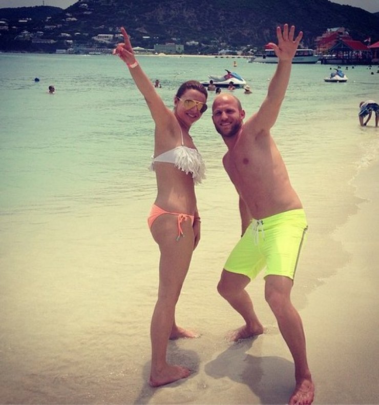 Aνδρέας Αβραάμ: Καλοκαιρινές διακοπές με την σύζυγο του στην Αμερική [εικόνες]