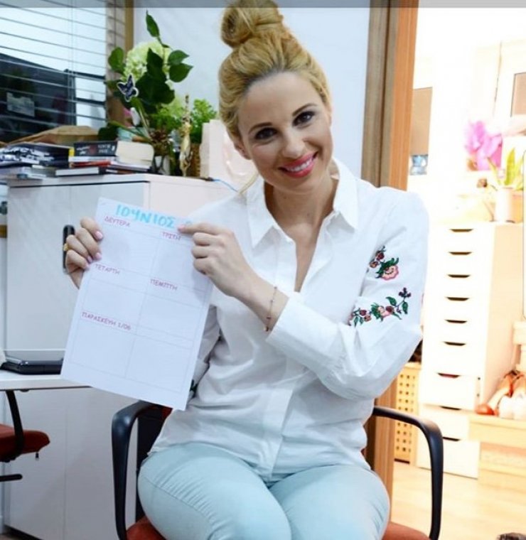 Χριστιάνα Αριστοτέλους: Δείτε που πήγε πρωί πρωί με τη μικρή Μελίνα