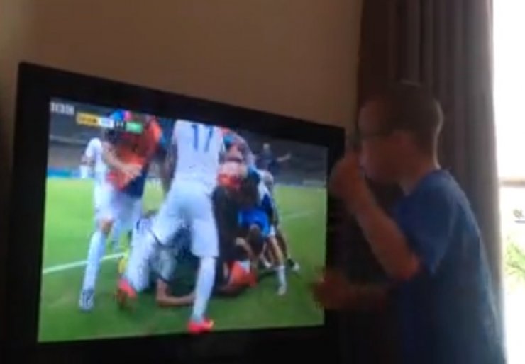 Το συγκλονιστικό βίντεο με τον μικρό Jay να πανηγυρίζει το γκολ του Σαμαρά