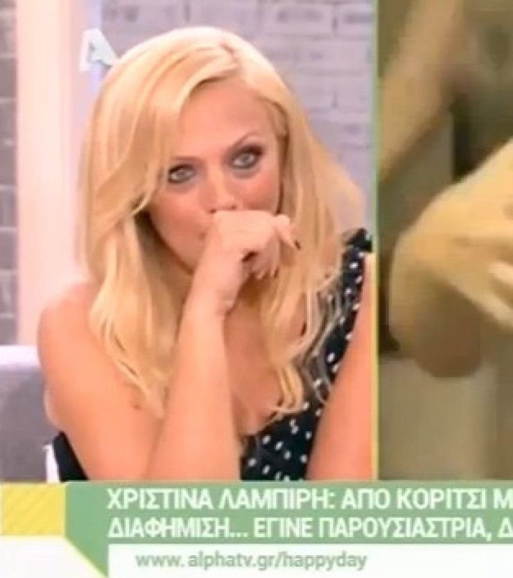 Λύγισε η Χριστίνα Λαμπίρη στον αέρα της εκπομπής και ξέσπασε σε κλάματα! [ βίντεο]