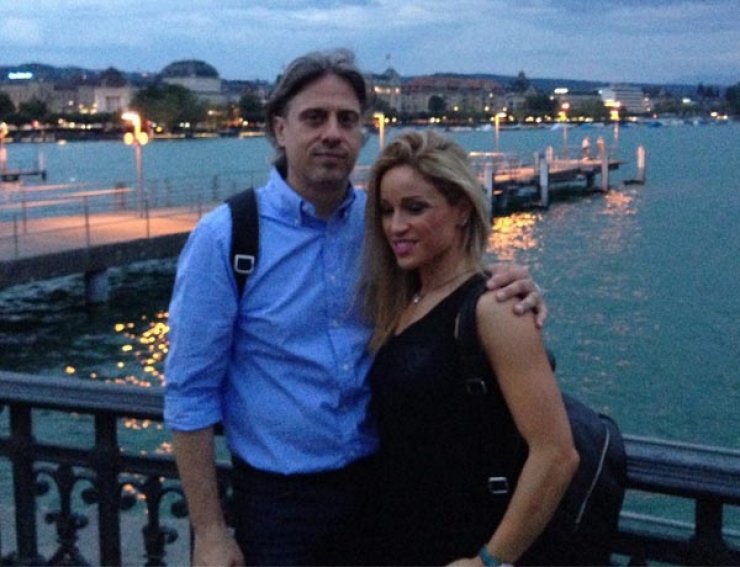 Καρολίνα Πελενδρίτου: Mε το σύντροφό της στην Ζυρίχη