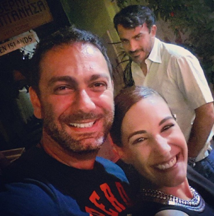 Έλενα Λιασίδου: Η selfie στην Λευκάδα με τον Μιχάλη Μαρίνο