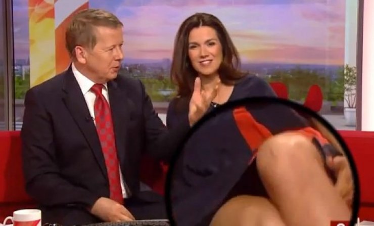 Παρουσιάστρια πρωινής εκπομπής τα έδειξε κατά λάθος όλα on air