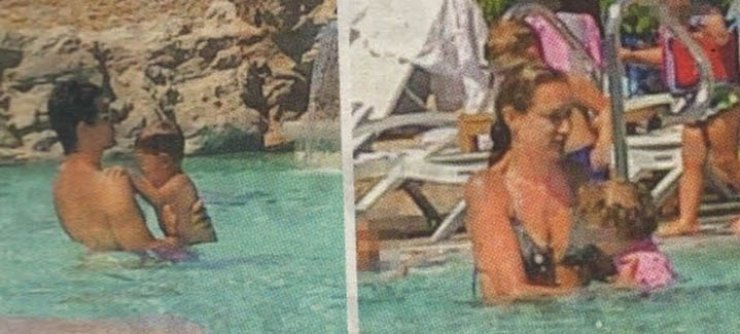 Ρουβάς - Ζυγούλη: Τρυφερές στιγμές με τα παιδιά τους