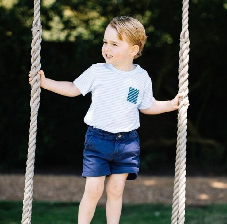 Οι απίστευτα χαριτωμένες φωτογραφίες του πρίγκιπα George