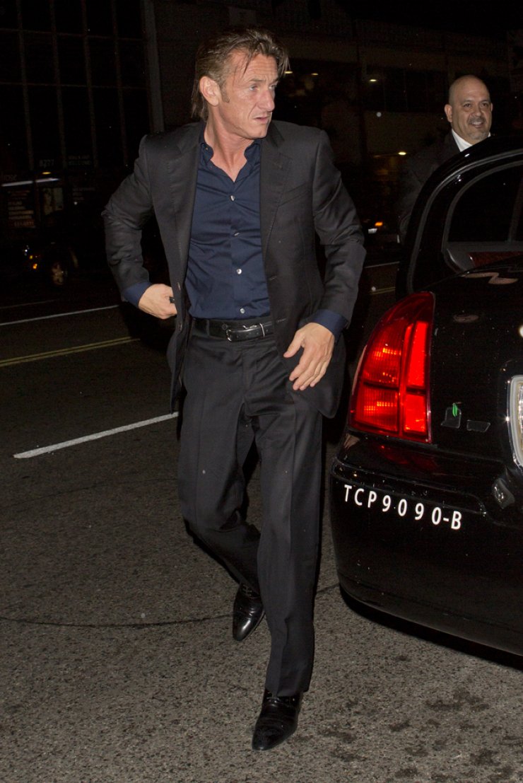 Η συνάντηση του Sean Penn με τον Bill Clinton