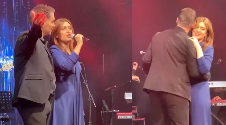 Η Μαρία Σελίπα τραγούδησε και χόρεψε επί σκηνής με τον Μιχάλη Χατζηγιάννη [βίντεο]