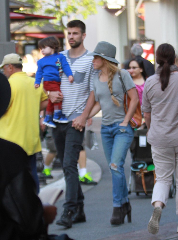 Shakira: Στο Hollywood με τους άντρες της ζωής της [εικόνες]