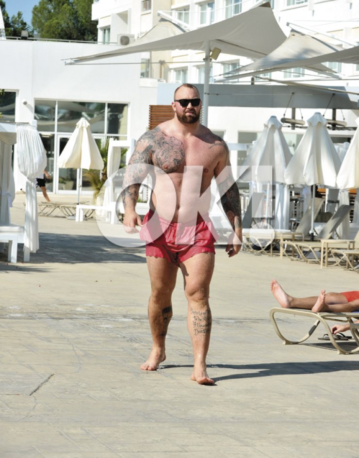 Αποκλειστικό! Δείτε τον διάσημο "Mountain" του "Game of Thrones" στην Κύπρο