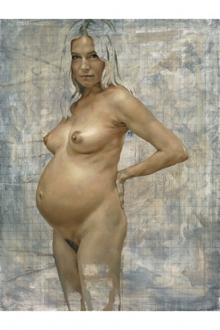 Το γυμνό πορτρέτο της Sienna Miller όταν ήταν έγκυος