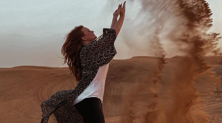 Σίσσυ Χρηστίδου: Εκδρομή με τους γιους της στην έρημο! 