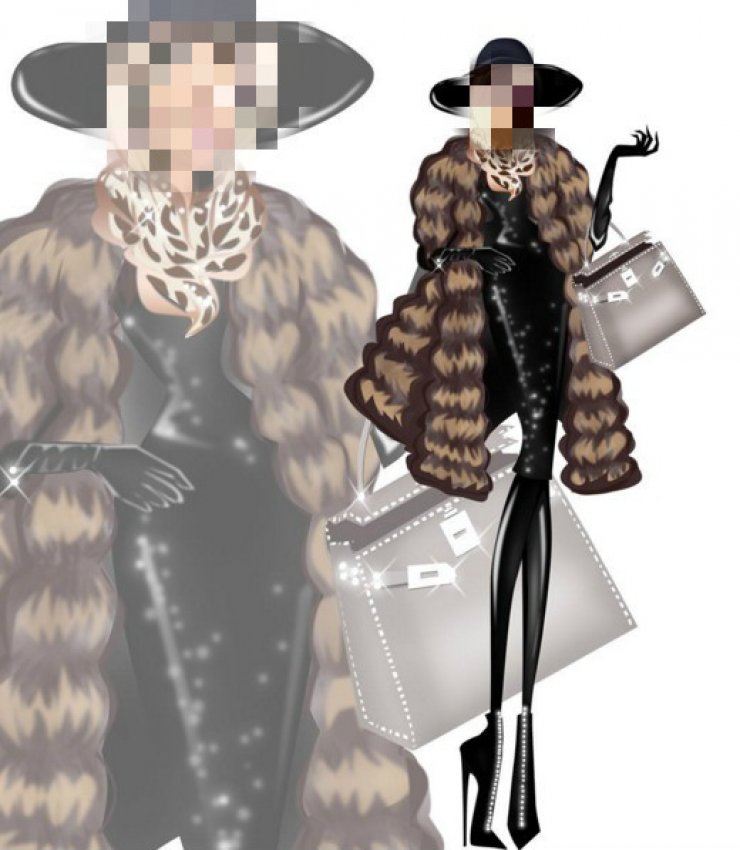 Επώνυμη socialite έγινε… σκίτσο!