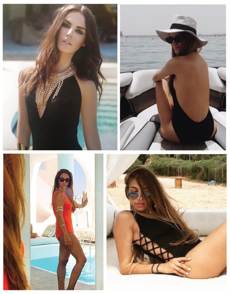 Επώνυμες Κύπριες με one-piece μαγιό στις παραλίες!