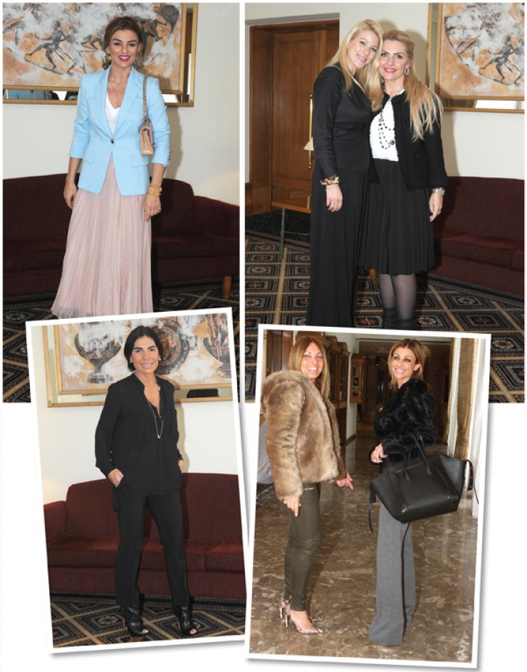 Οι επώνυμες που βρέθηκαν σε φιλανθρωπικό γεύμα στο Hilton