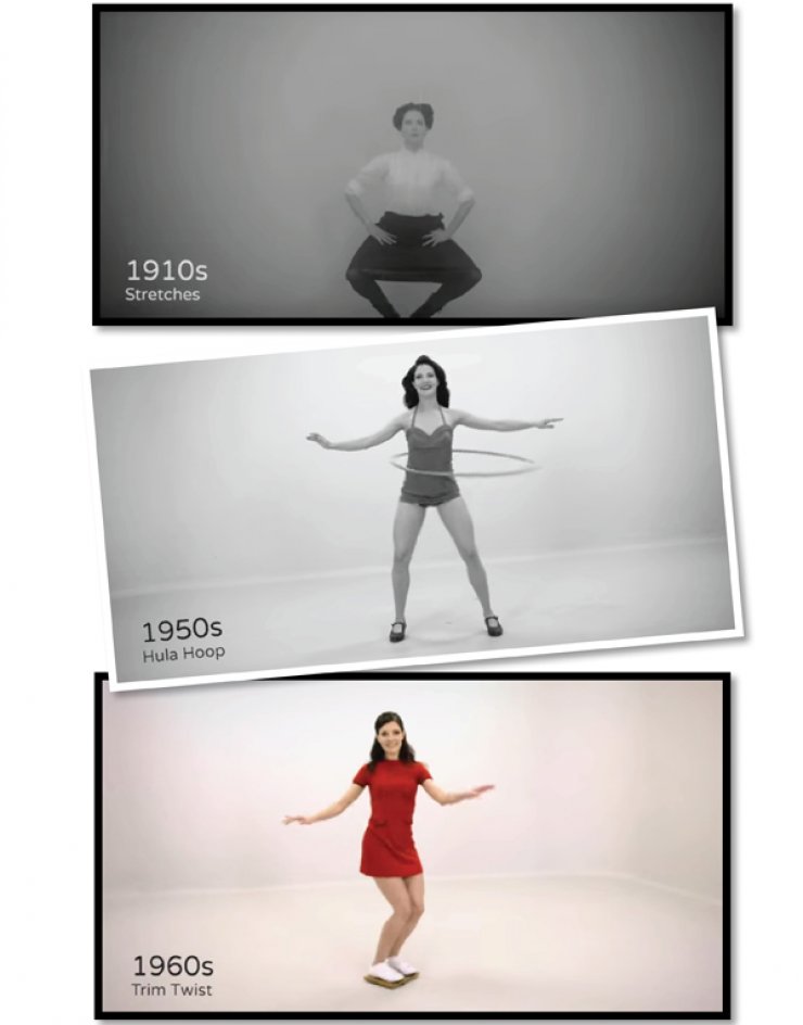 100 χρόνια γυμναστικής σε... 100 δευτερόλεπτα! [βίντεο]