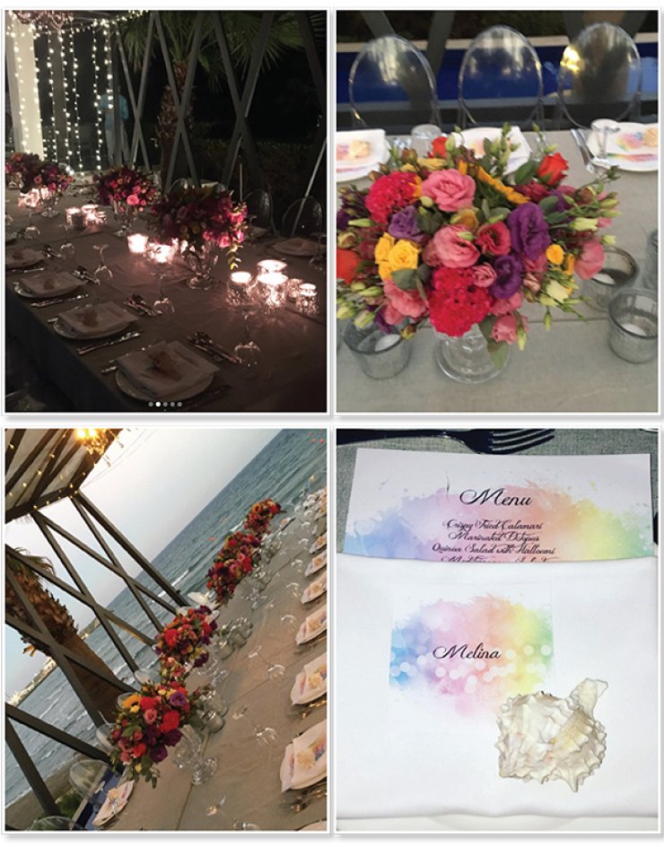 Το glamorous party επώνυμης Κύπριας δίπλα στην θάλασσα!