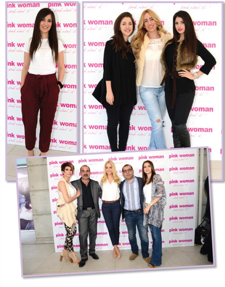 Στα εγκαίνια του Pink Woman μαζί με την Δούκισσα Νομικού