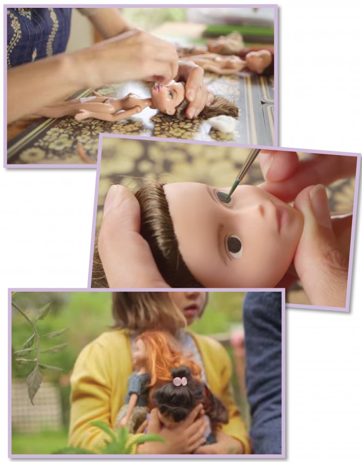 Η γυναικεία ομορφιά μέσα από την κούκλα που ξεβάφει! [βίντεο]