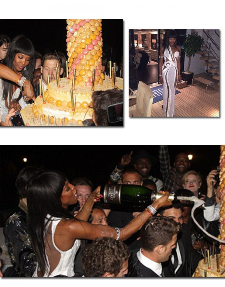 Έλεος! Δείτε πόσα ζήτησε η Naomi Campbell από όσους...πήγαν στο πάρτυ γενεθλίων της! [εικόνες]