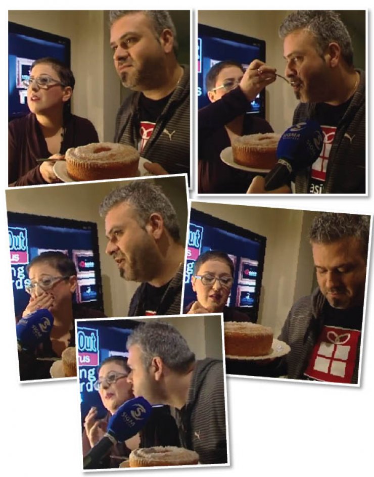 Λούης Πατσαλίδης - Σύλια Ιωαννίδου: Ο απολαυστικός διάλογος στα παρασκήνια των Eating Awards