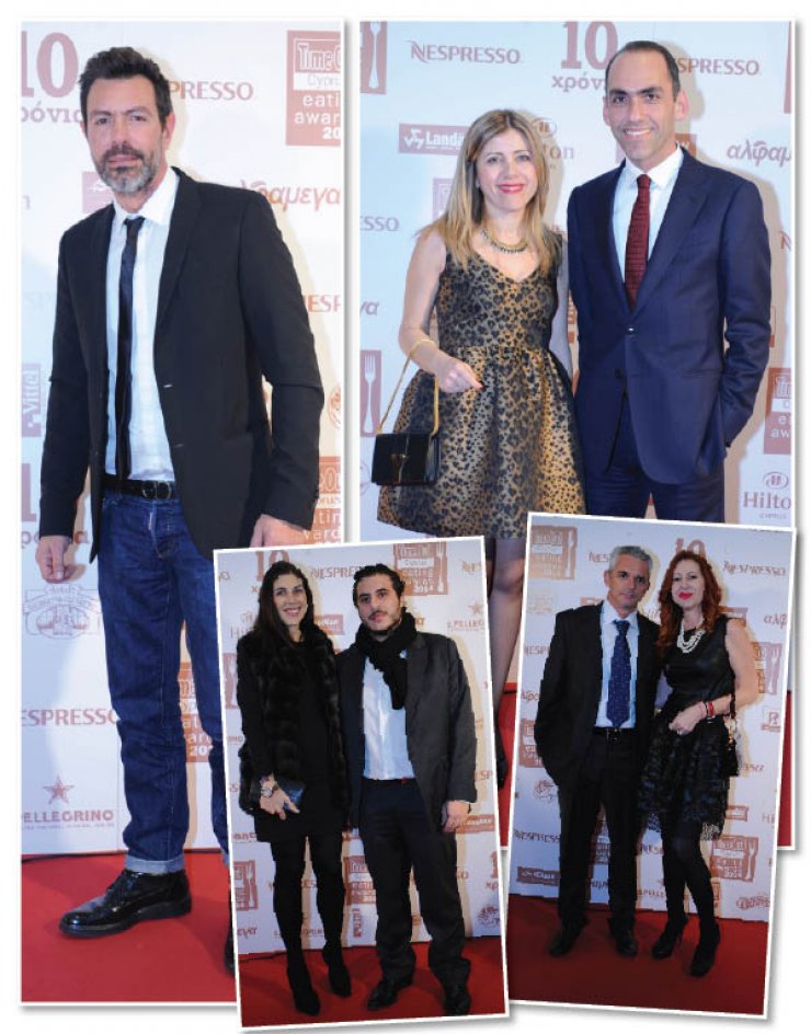 Περισσότερο κόκκινο χαλί από τα Time Out Eating Awards 2014