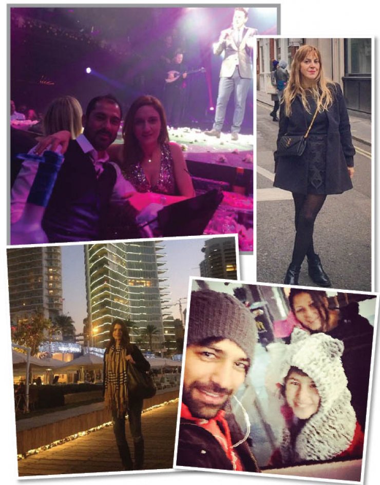 Χριστούγεννα επώνυμων Κυπρίων στο εξωτερικό!