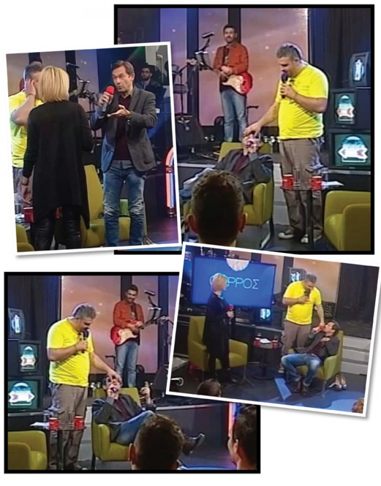 Αχιλλέας Γραμματικόπουλος: Όταν η σύζυγος του μπήκε στο στούντιο και τον φίλησε με δεμένα μάτια [βίντεο]