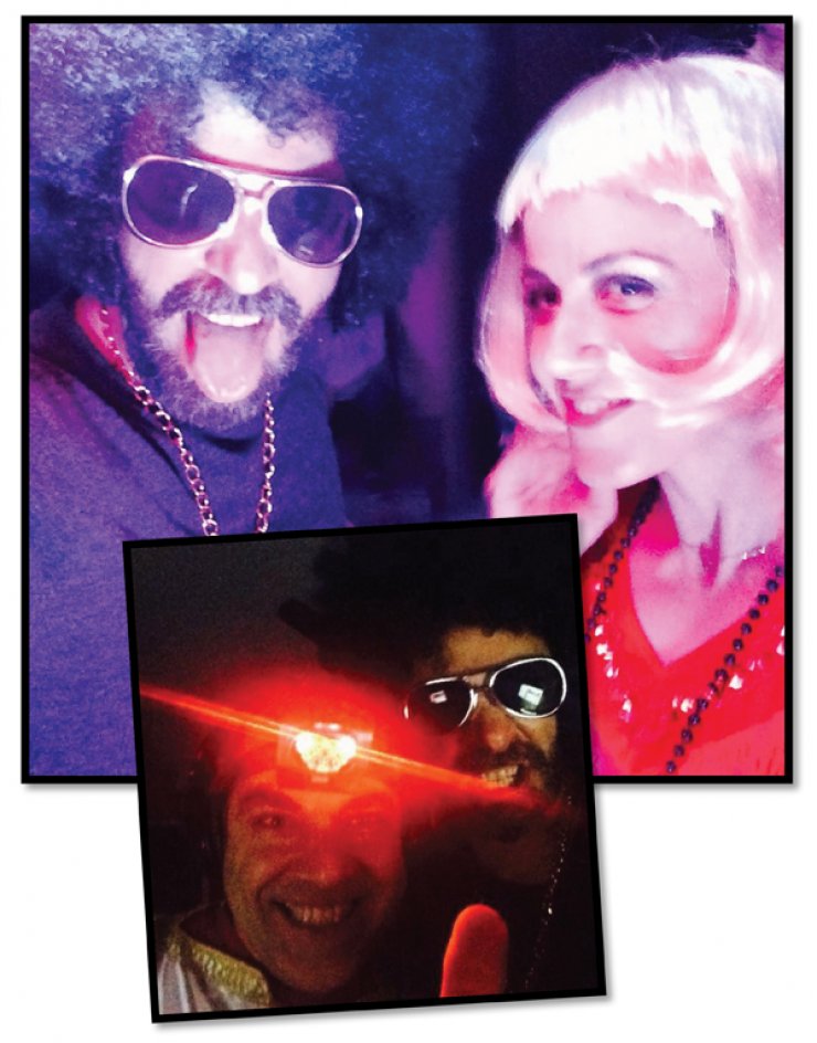 To μασκέ party του Ρένου και της Καλλιόπης Ασικίδου