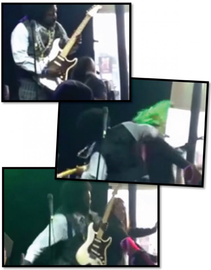 Πασίγνωστος τραγουδιστής γρονθοκόπησε θαυμάστριά του που ανέβηκε στην σκηνή! [βίντεο]