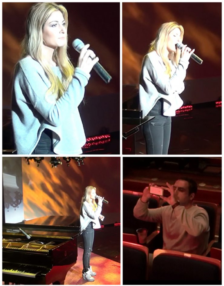 Η Μαρία Έλενα Κυριάκου αυτή την ώρα στο Δημοτικό Θέατρο Στροβόλου [βίντεο]