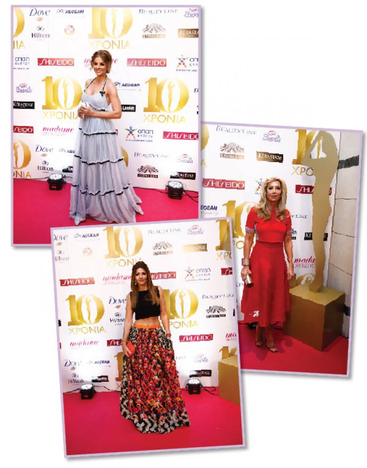 Το ροζ χαλί των βραβείων Madame Figaro Γυναίκες της Χρονιάς 2014