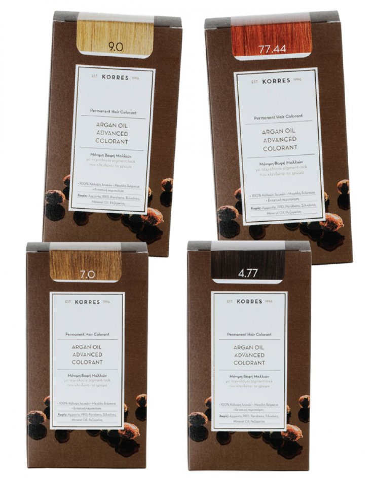 Κorres Argan Oil Advanced Colorant: Με νέα τεχνολογία που κλειδώνει το χρώμα!