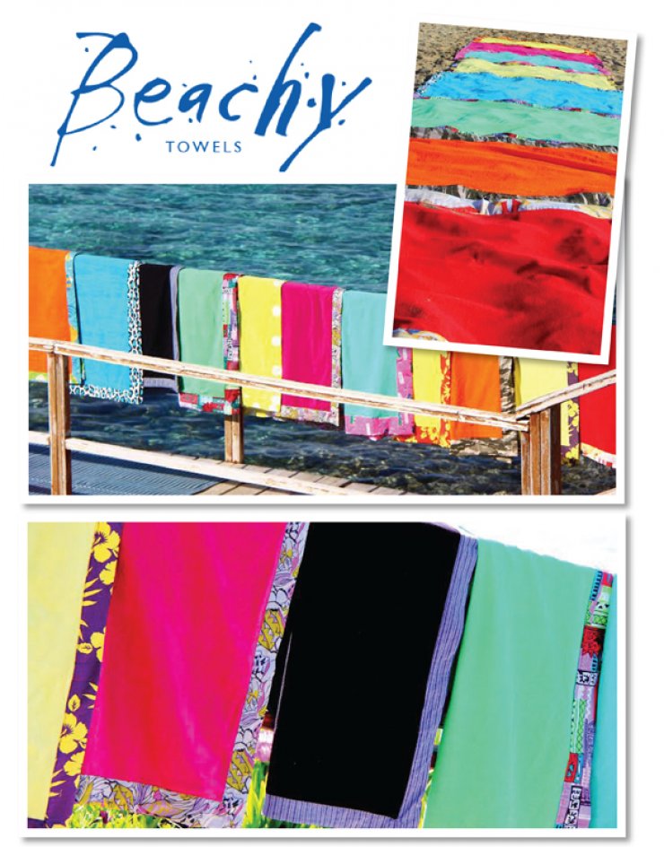 Beachy Towels: Η πετσέτα - παρεό