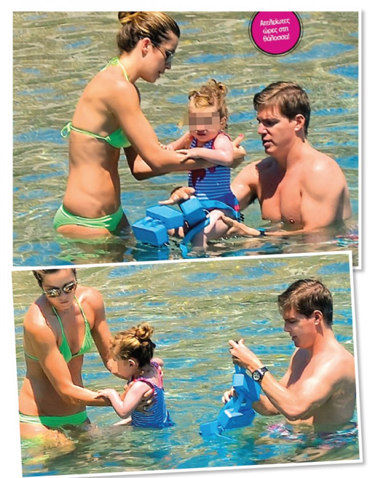 Χρουσαλά - Πατίτσας: Οι διακοπές τους λίγο πριν την βάπτιση του γιου τους!