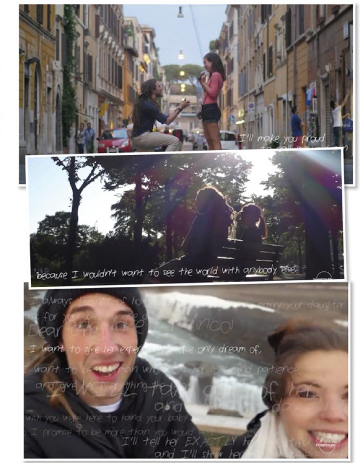 Μία αλλιώτικη πρόταση γάμου!