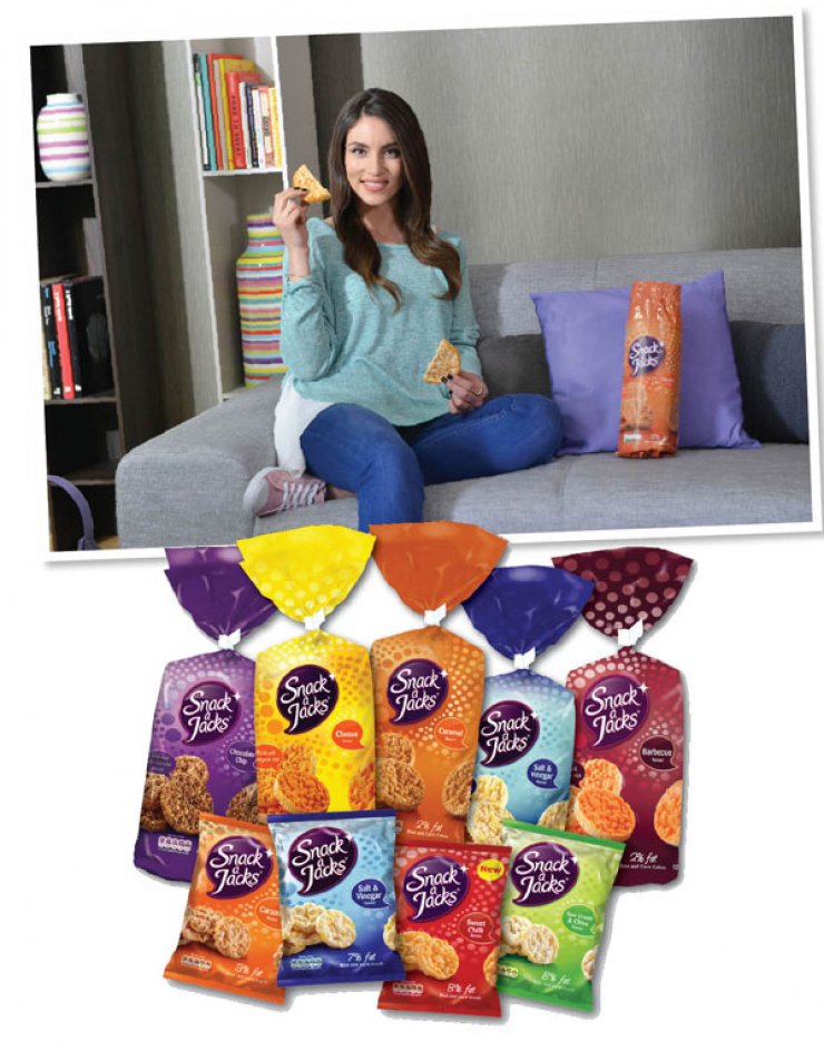 Αθηνά Οικονομάκου: Ερωτευμένη και χωρίς ενοχές στη νέα εκστρατεία για τις ρυζογκοφρέτες Snack a Jacks!