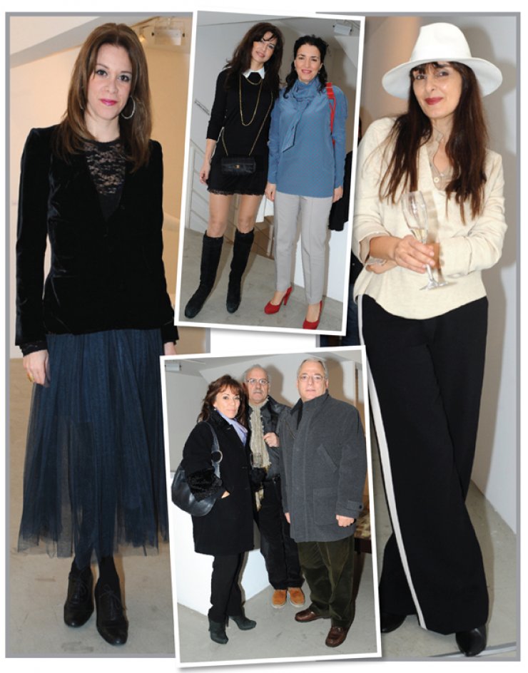 Πήγαμε στα εγκαίνια της έκθεση "Η ποιητική της ύλης"