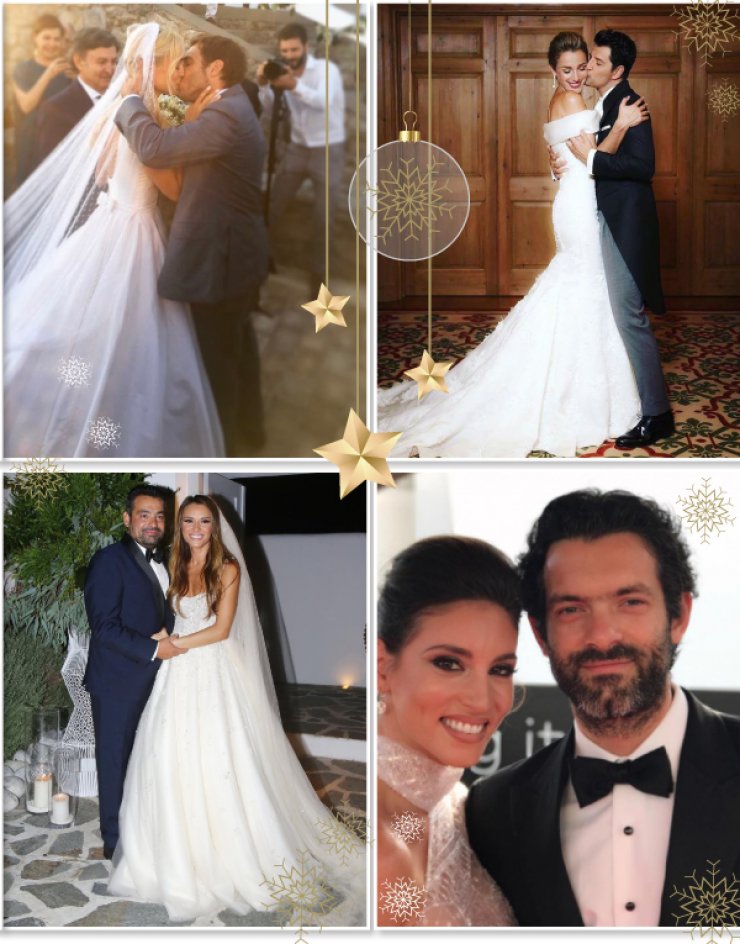 Οι γάμοι στην ελληνική showbiz που "έκλεψαν" τις εντυπώσεις το 2017!