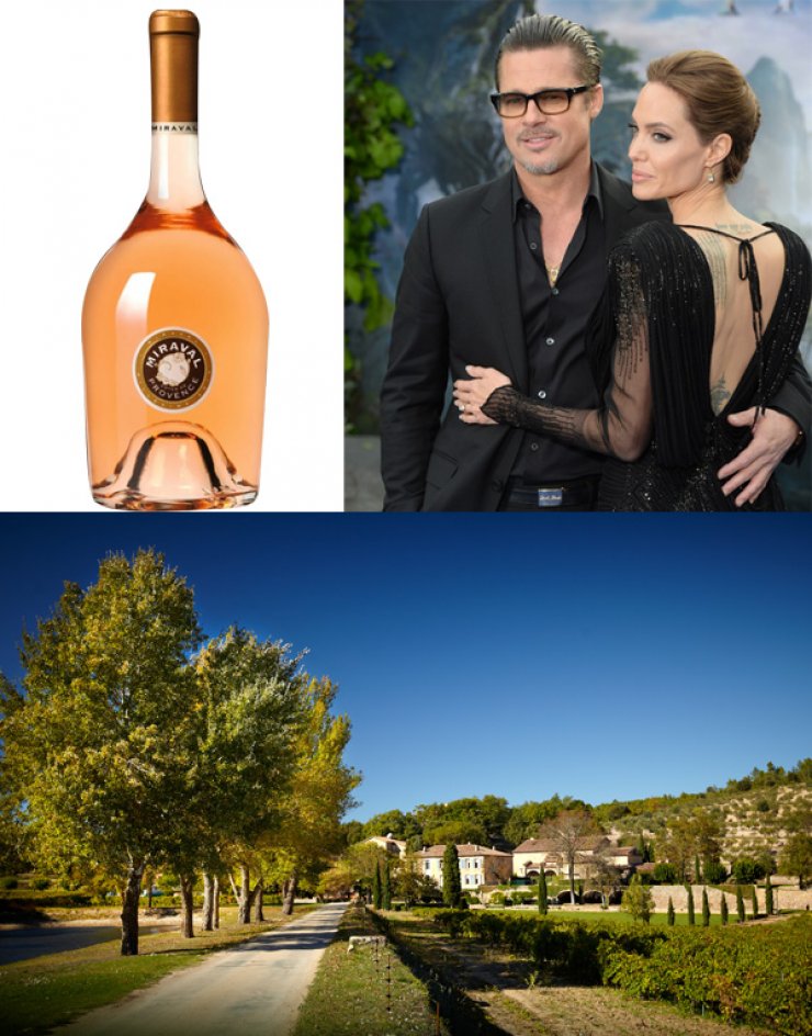 Το κρασί των Bradgelina στην Κύπρο