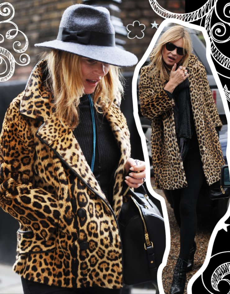 Animal print σακάκι