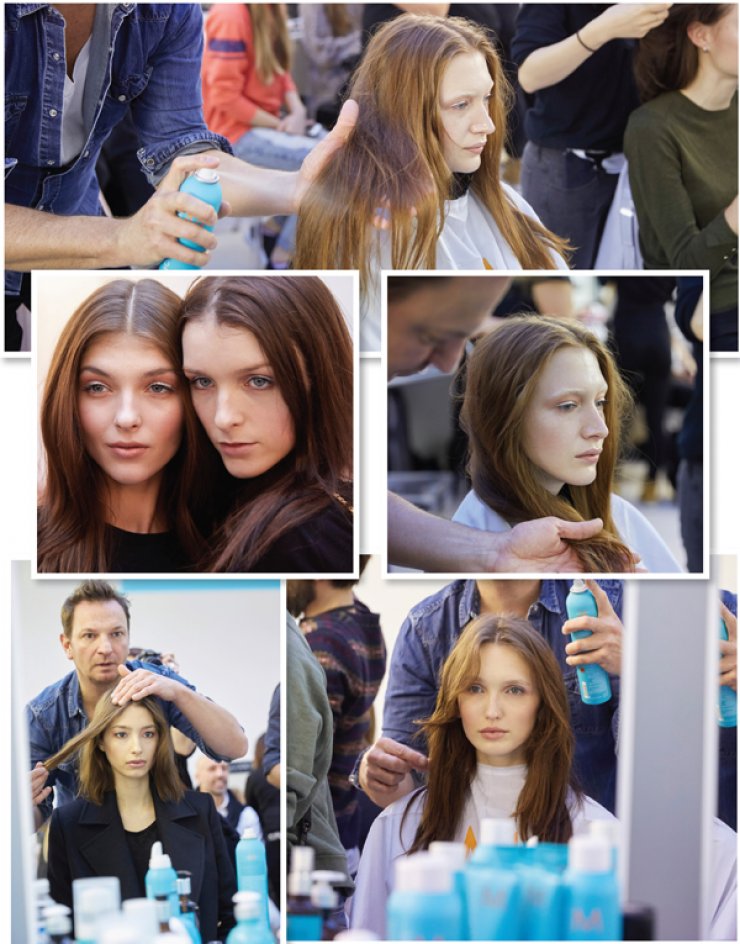 Hair Styling από τον Damien Boissinot για τη Moroccanoil