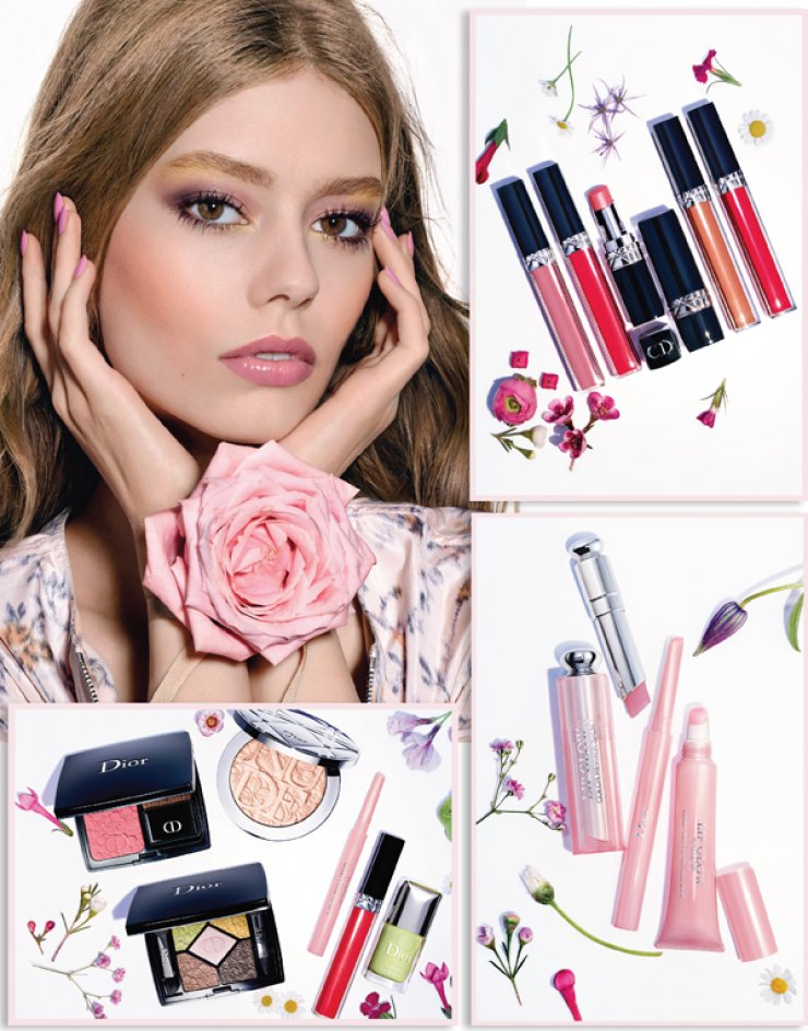 Glowing Gardens: Το μακιγιάζ του οίκου Dior για την Άνοιξη 2016